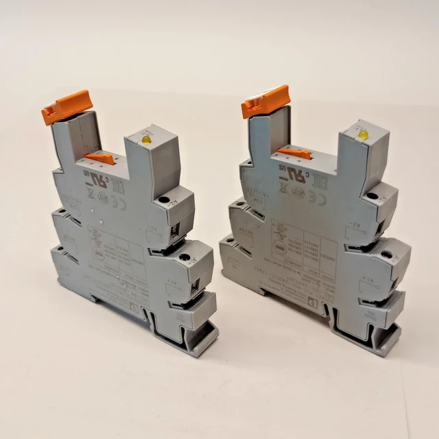 Phoenix Contact 2967057 Used Relay Base PLC-BSC-24DC/1-1/ACT (Pack of 2)