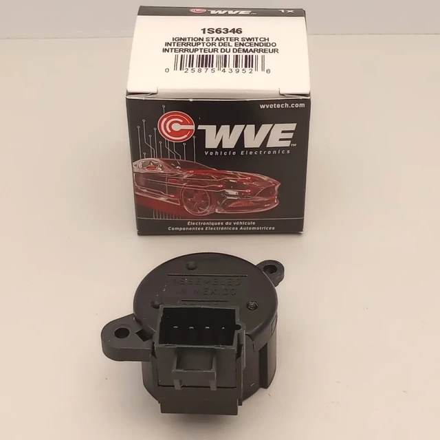 WVE 1S6346 Ignition Starter Switch US281 US282 D1435D D1432F 10367502 21020845