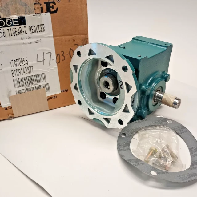 Dodge 17Q50R56 Gear Box Tigear 0.51hp 608Lb-In Ratio 50:1 Baldor