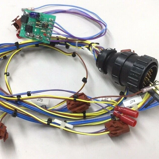 Novellus Type 99-04161 Harness Assembly 32 Pin With 80146 Vacuum Delay Board