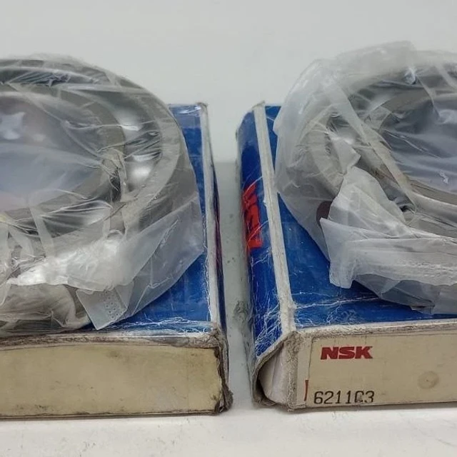 NSK 6211C3 Ball Bearing Deep Groove 55X100X21mm 6211-C3 (Pack of 2)