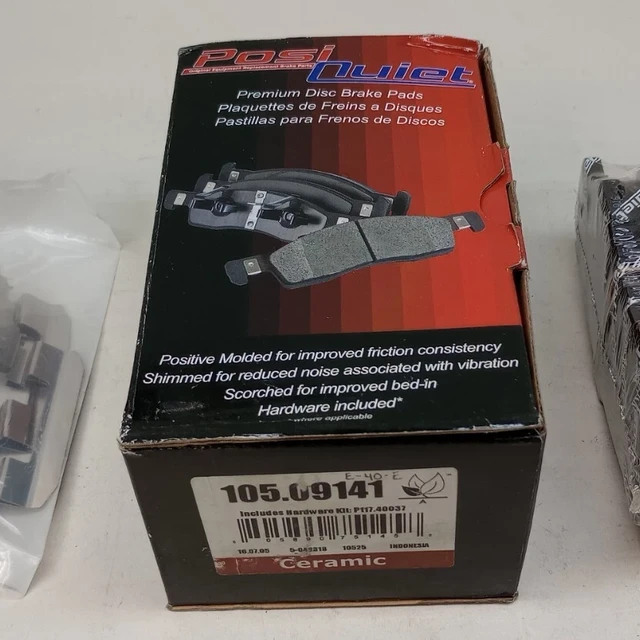 Centric 105.09141 Disc Brake Pad Set Posi-Quiet Ceramic Front Ref# QC914A