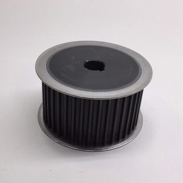 Krones 1-800-15-488-7 Timing Belt Pulley 4-3/8" x 2-3/8" & 20mm/.786" Bore keyed