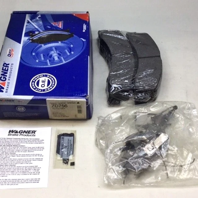 Wagner ZD756 Disc Brake Pad Set QuickStop Ceramic Front
