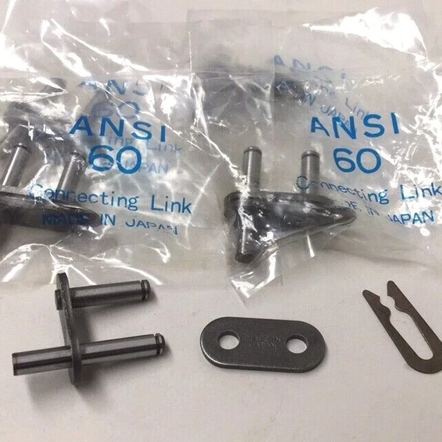 Tsubaki Type 60D1CL Connecting Link D-1 Style Attachment (Pack Of 5)