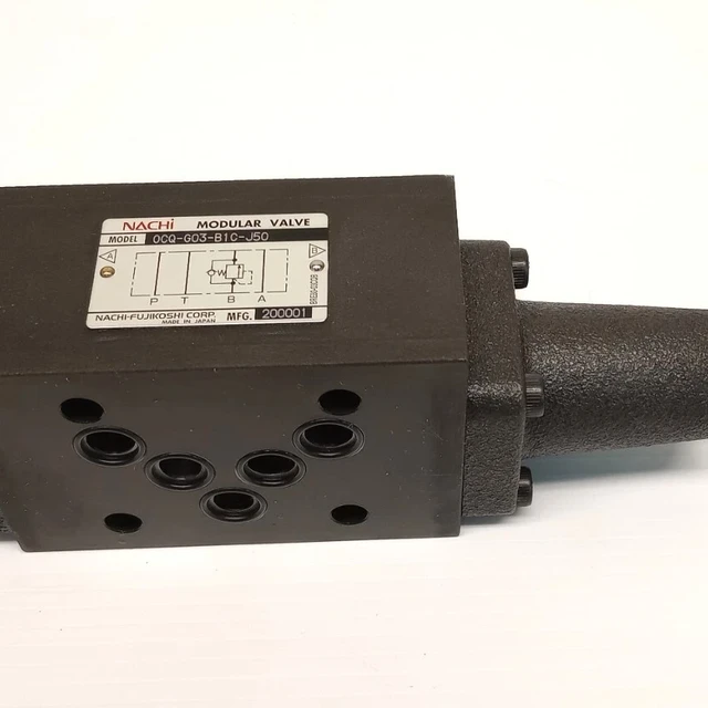 Nachi OCQ-G03-B1C-J50 Modular Valve OCQG03B1CJ50