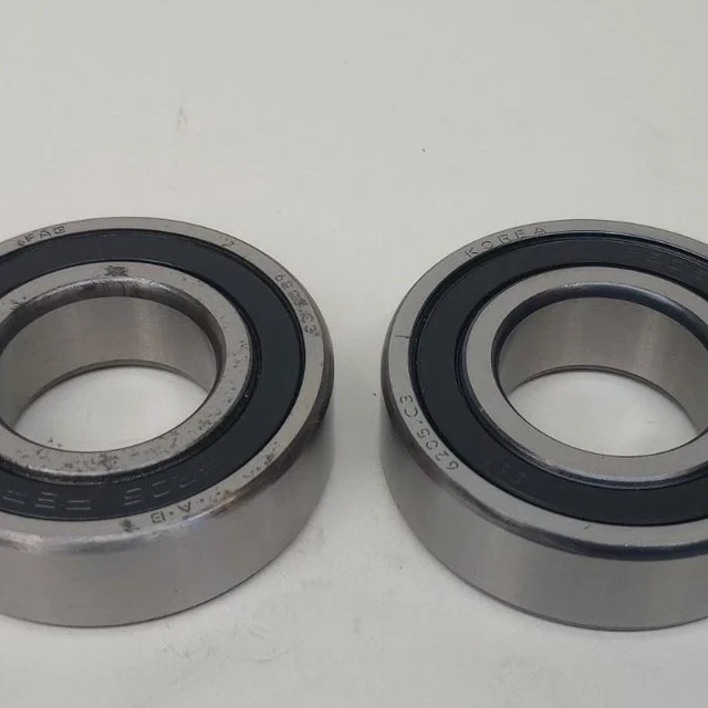FAG 6205-2RS-C3 Ball Bearing Deep Groove 25X52X15mm Double Sealed (Pack of 2)