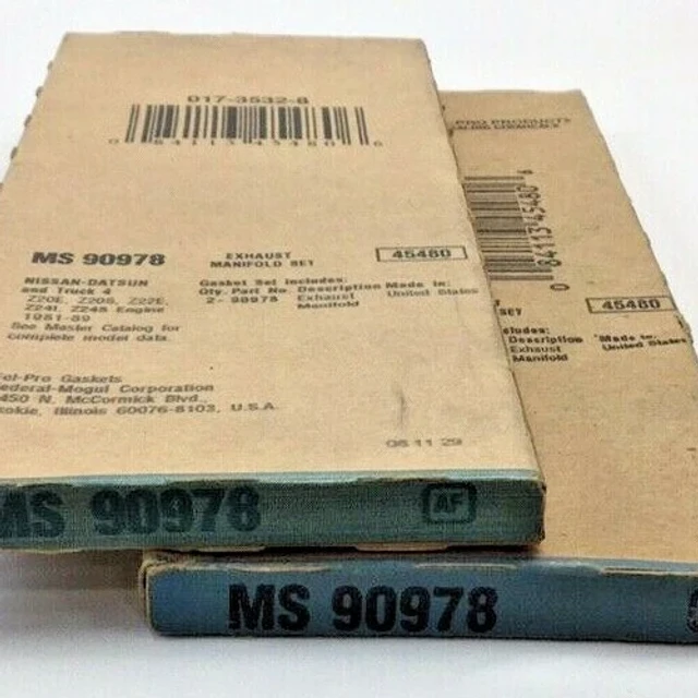 Fel-Pro MS90978 Exhaust Manifold Gasket Set 017-3532-8 (Pack of 2)