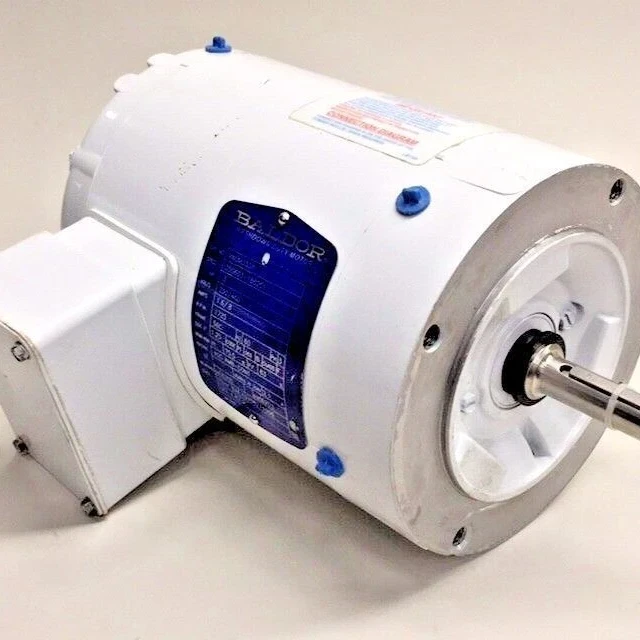 Baldor VWDM3538 Used Electric Motor 0.5hp 3ph 1725rpm 230/460V 35S603-1802G1