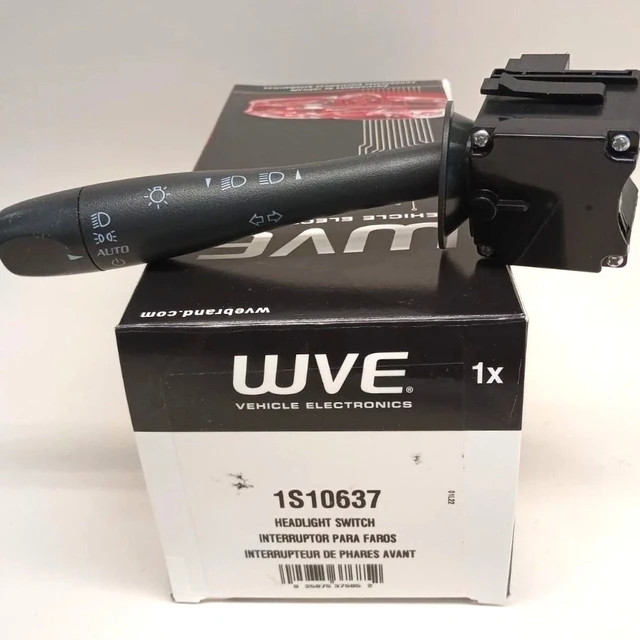 WVE 1S10637 Headlight Switch/Dimmer DL6740 SW8004 20211218-1