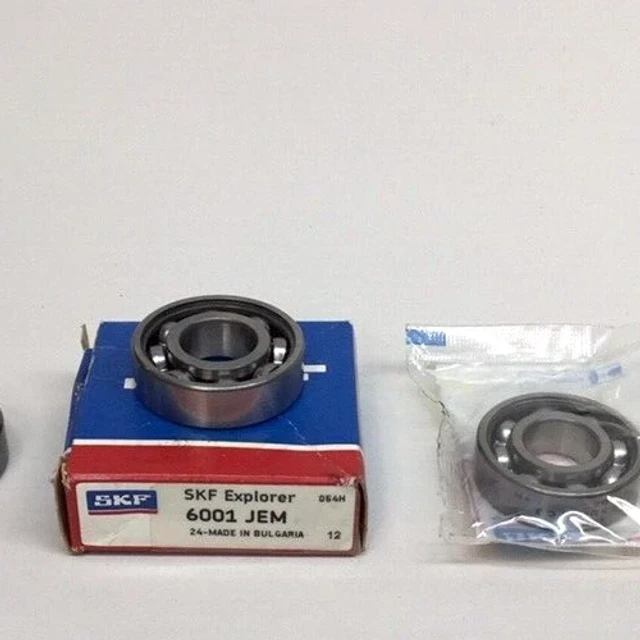 SKF 6001 JEM Ball Bearing Deep Groove 12mm ID X 28mm OD X 8mm W (Pack of 3)