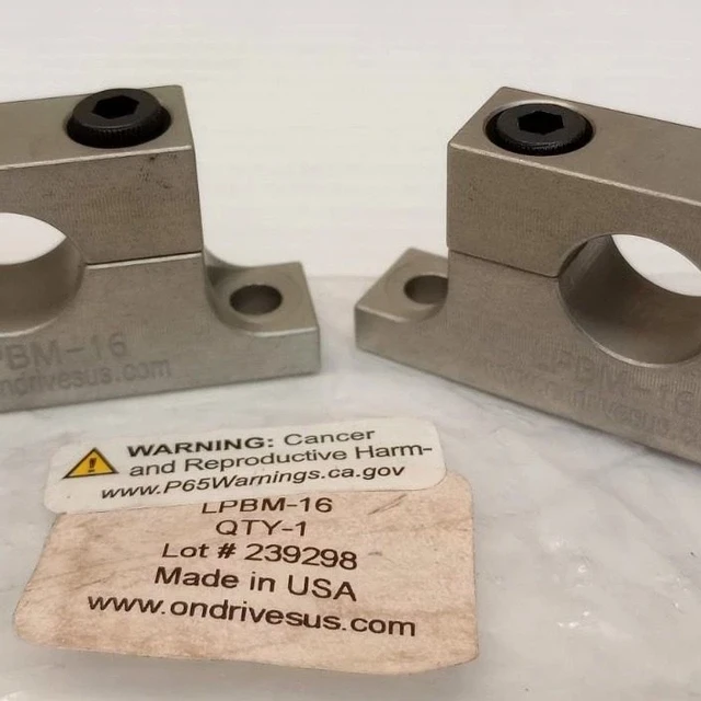Ondrives LPBM-16 Linear Shaft Support 16mm Bore (Pack Of 2)