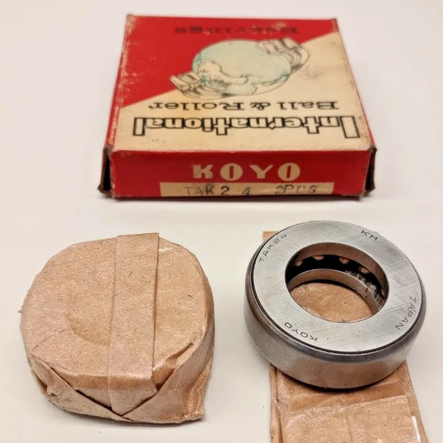Koyo TAK24 Thrust Bearing (Pack of 2) 0.875 in ID x 1.62 in OD x 0.56 in Width