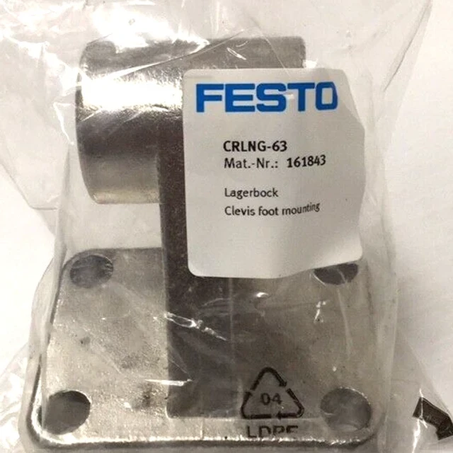 Festo CRLNG-63 Clevis Foot Mount 161843 Stainless Steel