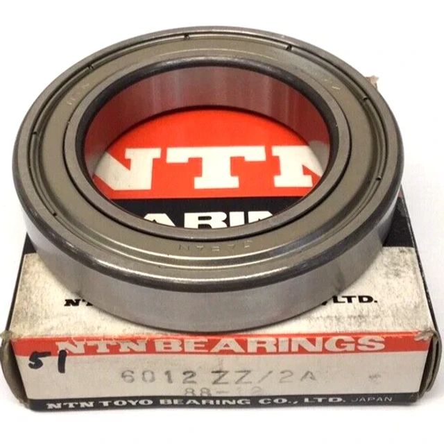 NTN 6012ZZ/2A Ball Bearing 60mm ID 95mm OD 18mm Width Double Shielded