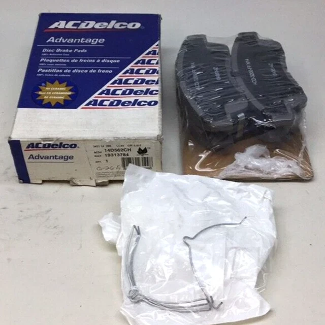 ACDelco 14D562CH Disc Brake Pad Set Advantage Ceramic Front 19313784