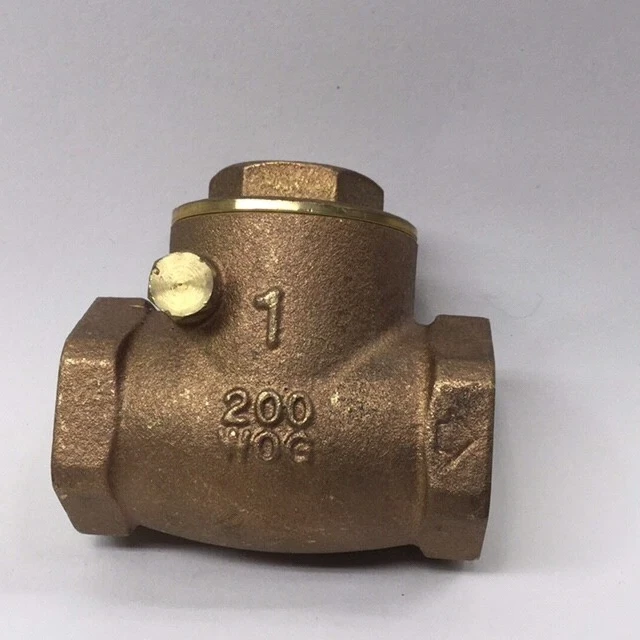 Nibco TI3-1" Swing Check Valve ANSI/NSF 61-8 1" NPT 200W0G TI31