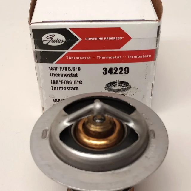 Gates 34229 Engine Coolant Thermostat 188 Degree 74120195