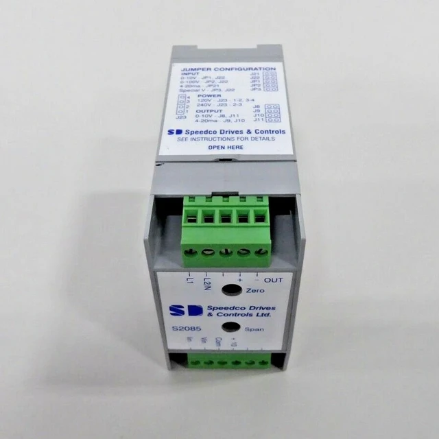 Speedco Drives & Controls S2085 Used Control Box 2VA 50/60 HZ