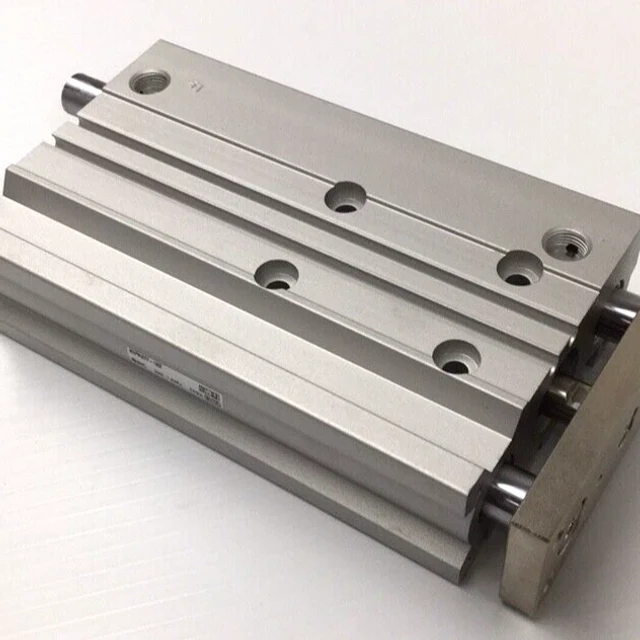 SMC MGPM20TF-100Z Compact Guide Cylinder Slide Bearing 100mm Stroke 20mm Bore