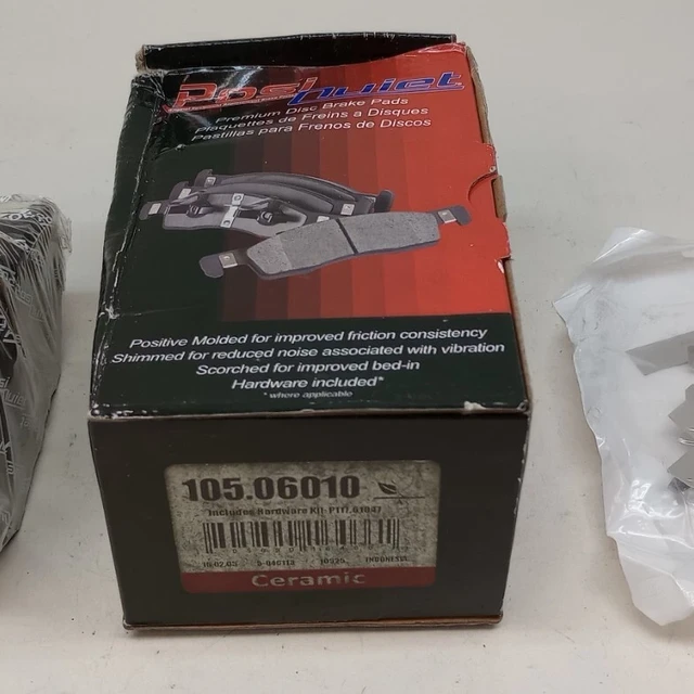 Centric 105.06010 Disc Brake Pad Set Posi-Quiet Ceramic Front ref# ZD601