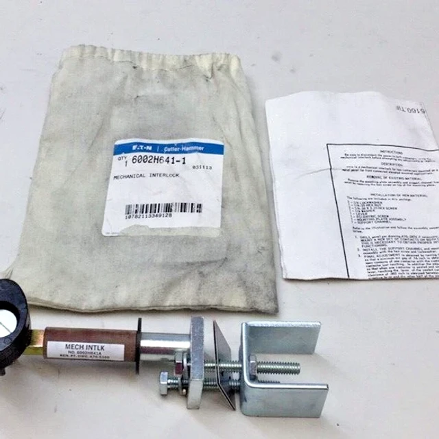 Eaton 6002H641-1 Mechanical Interlock 6002H641A Cutler Hammer