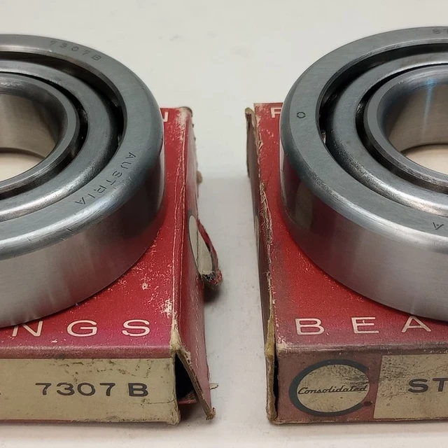 Steyr 7307 B Angular Contact Ball Bearing 35 X 80 X 21mm 7307-B (Pack of 2)