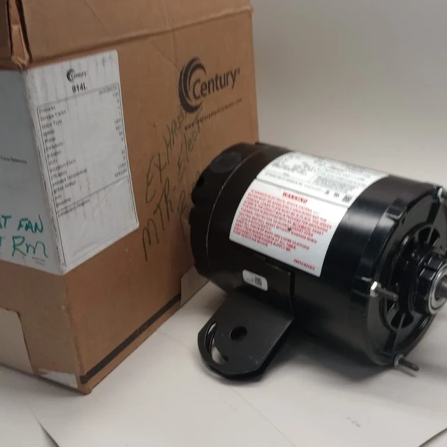 Century 914L Electric Motor S48AA66A01 1/4hp 1ph 115V 1725rpm 60hz