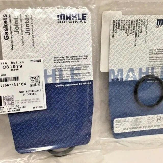 Mahle C31979 Engine Coolant Thermostat Housing Gasket 35666 (Pack of 2)