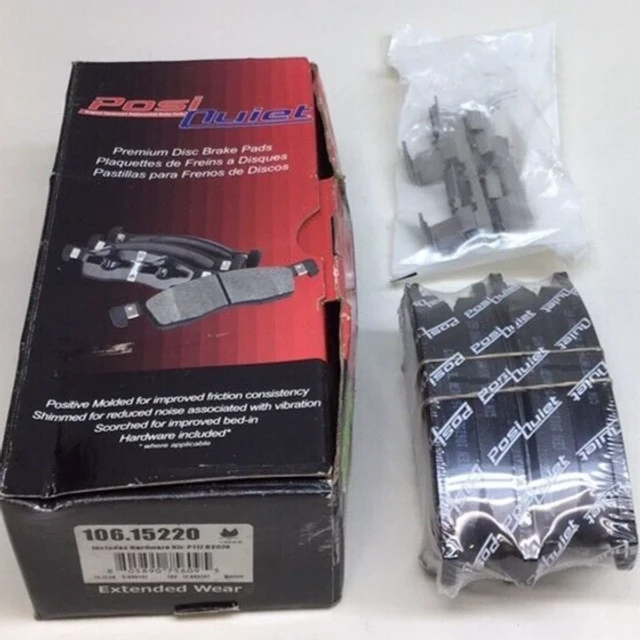 Centric 106.15220 Disc Brake Pads Posi-Quiet Ext Wear Semi-Metallic ref# ZD1522