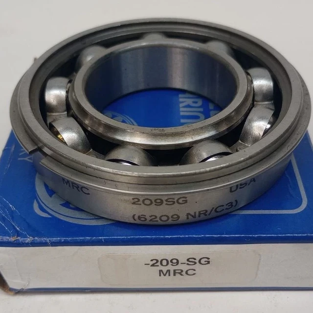 MRC 209SG Ball Bearing Deep Groove 45X85X19mm 209-SG