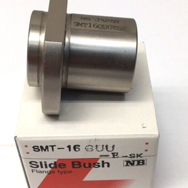 NB SMT16GUUESK Flange Slide Bearing Bushing 16mm Bore 28mm OD 25mm Stem Length