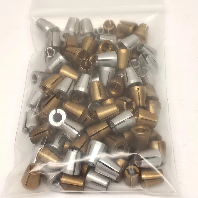 Carr Lane Type CL-3 Used Collet Gage Pin Various ID Sizes (Pack Of 110)