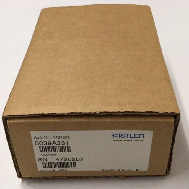 Kistler 5039A331 Charge Amplifier Range I 24000pC Range II 12000pC