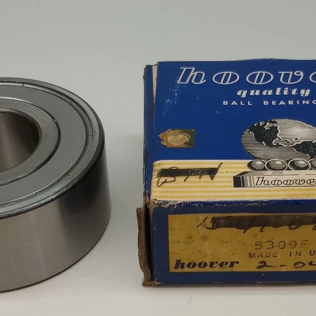 Hoover 5309F Angular Contact Bearing Double Row 45mm ID X 100mm OD X 39.67mm W