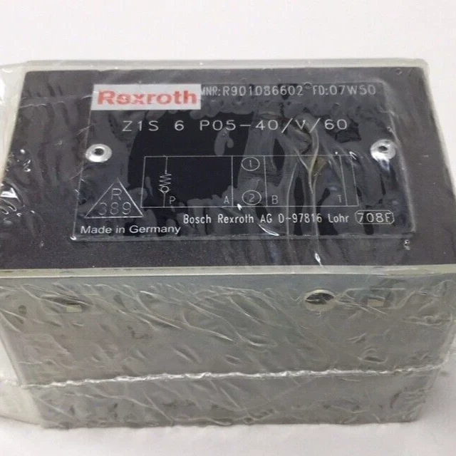 Rexroth R901086602 Check Valve Z1S 6 P05-40/V/60