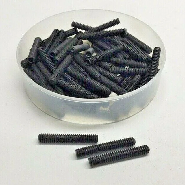 Set Screw JMA03040-75 Socket Head 10-24 X 1-1/4" Cup Point (Pack of 75)Plain Fin