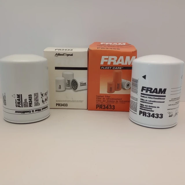 Fram PR3433 Coolant Filter 24429 25MF418 PR3433 24042 W52022 FF1032 (Pack of 2)
