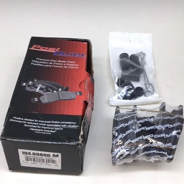 Centric 104.09800 Disc Brake Pad Set-Posi-Quiet Semi-Metallic ref# ZX980