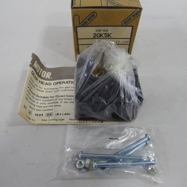 Oriental Motor 2GK5K Gear Head Reducer