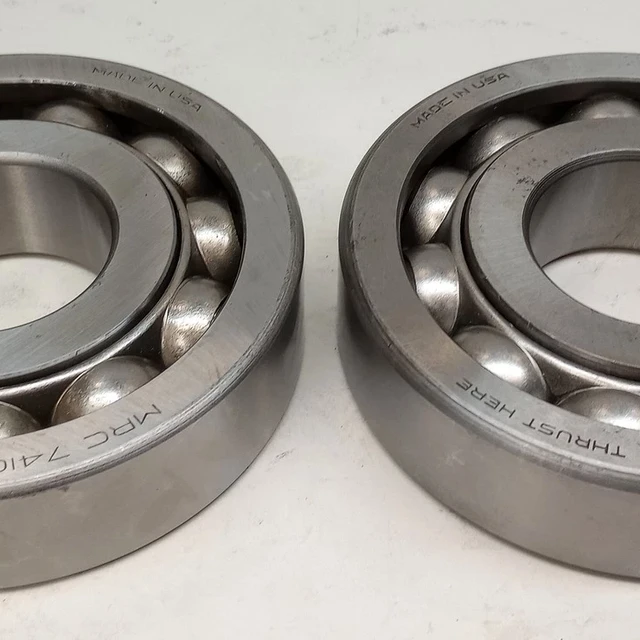MRC 7410DU Angular Contact Ball Bearing Set 50mm ID X 130mm OD X 31mm W