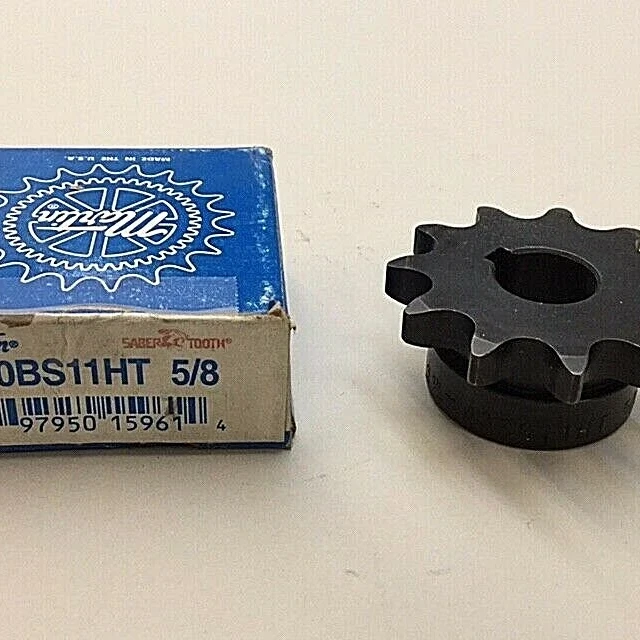 Martin 40BS11HT 5/8 Bored to Size Sprocket 11 Hardened Teeth Size 40 5/8" Bore