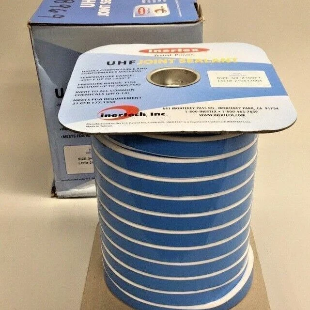 Inertech GJINER0750100 UHF Joint Sealant Blue Super-Tac Inertex 3/4 x 100 Ft