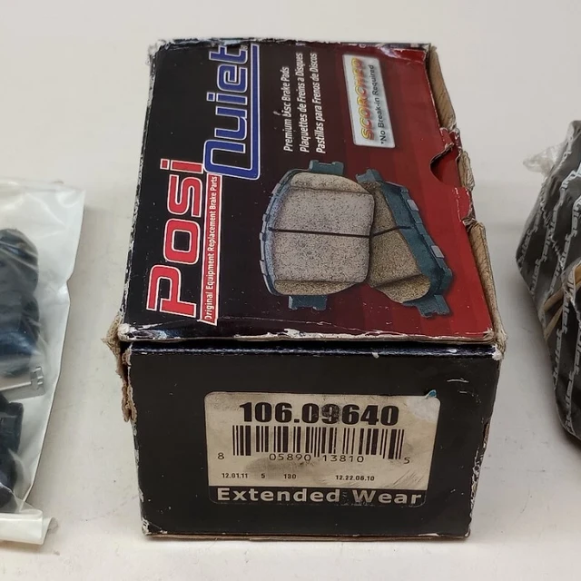 Centric 106.09640 Disc Brake Pad Set Posi-Quiet Semi-Metallic Rear Ref# MX964