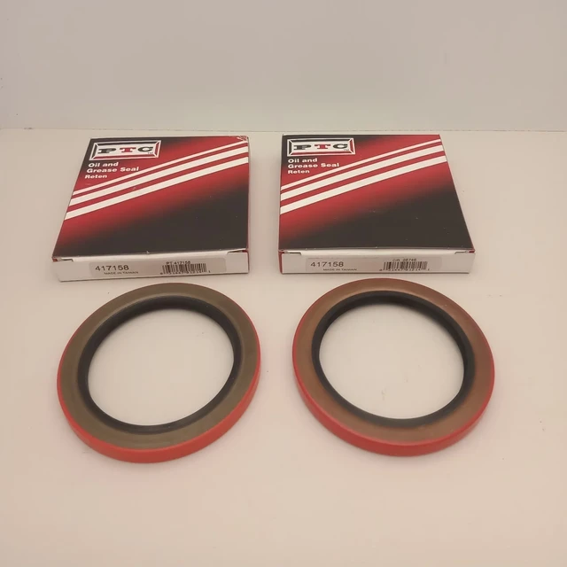 PTC 417158 Wheel Seal Oil Seal PT417158 28746 (Pack of 2)