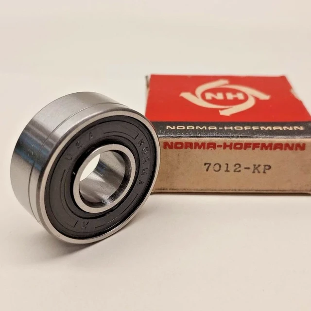 Norma Hoffmann 7012KP Ball Bearing 1-Seal/1-Shield 12mm ID x 32mm OD x 0.50(1/2)
