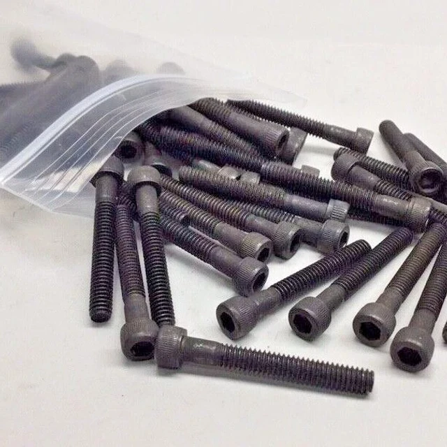 Cap Screw JMR88040-45 Socket Head 8-32 x 1-1/4 (Pack of 45) Black Plain Finish
