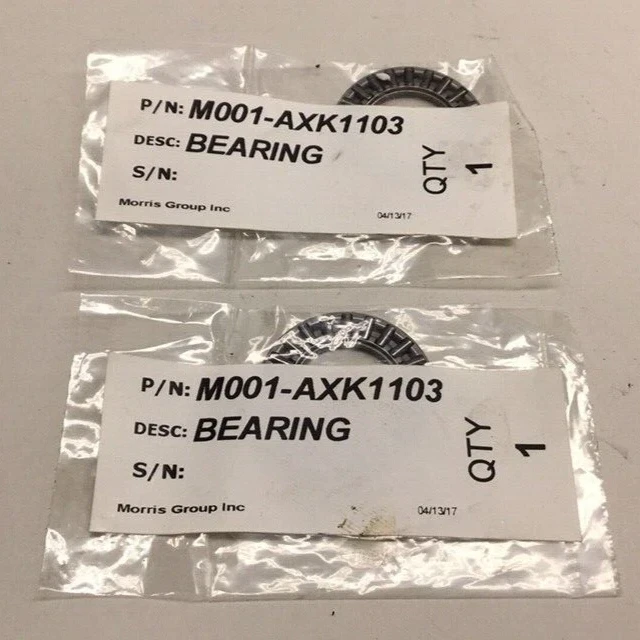Morris Group M001-AXK1103 Thrust Needle Bearing (Pack of 2) AXK1103