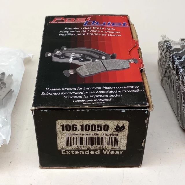 Centric 106.10050 Disc Brake Pad Set Posi-Quiet Semi-Metallic Front Ref# OEX1005