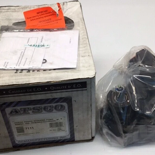 Atsco 7111 Remanufactured Power Steering Pump With Reservoir